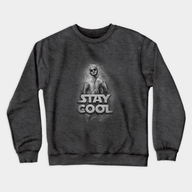 Stay Cool Crewneck Sweatshirt by CoryFreemanDesign